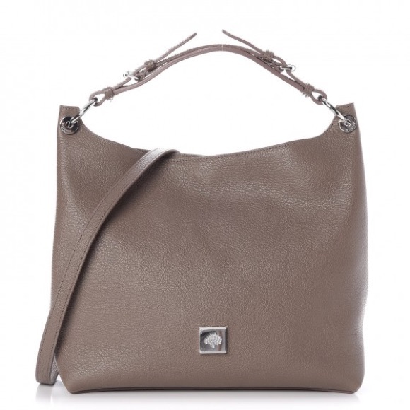 *RARE* MULBERRY Taupe Calfskin Freya Hobo Bag - Picture 10 of 13